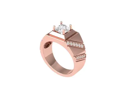 Wedding Ring  3D print model 352
