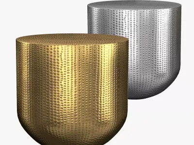 CALLIE LOW SIDE TABLE 3D model