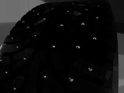 wheel tire 3D model buy