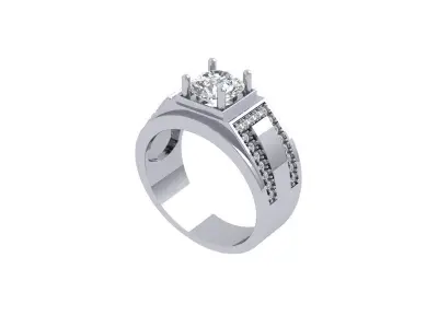 Wedding Ring  3D print model 341