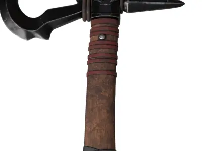 Realistic Tomahawk High-Detail Historical Design for Renders 3D model