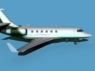 Dassault Falcon 2000 V06 3D model