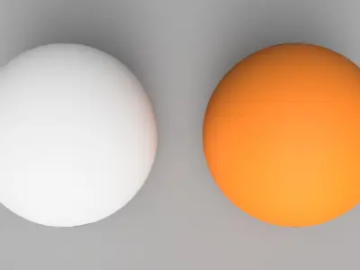 Ping Pong Table Set 3D model