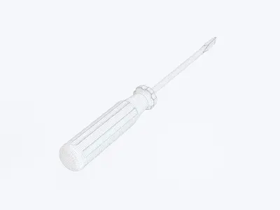 Screw driver 02 3D model