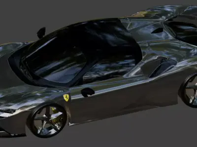 Ferrari Supercar  3D model