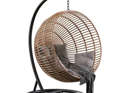 Armchair Suspendre Bosseda 3D model