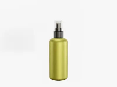Metallic Spray Bottle 3D model