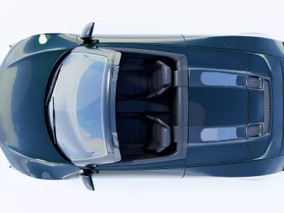 Audi R8 V10 Spyder  HighQuality 3D Car Model Low-poly 3D model