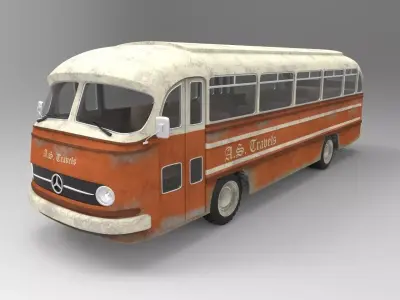 Old Bus 3D model purchase