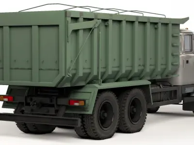 KrAZ 6230C4 tipper 2010 3D model