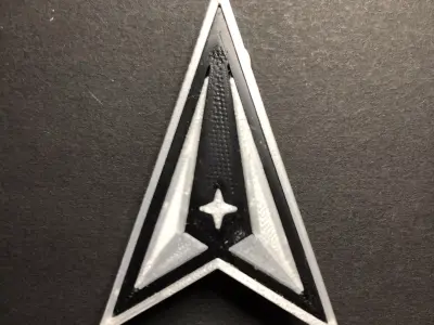 United States Space Force Emblem Badge Free 3D print model