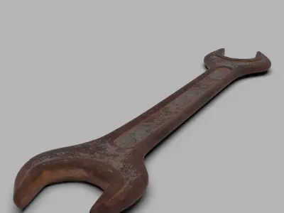Wrench Free 3D model buy