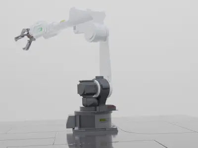 Machine arm 3D model