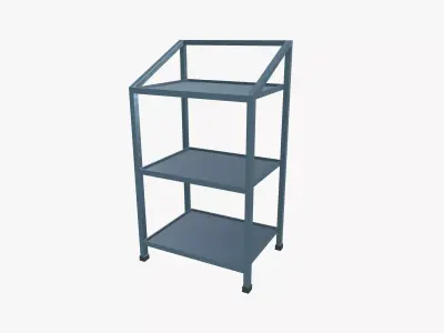 Tool Shelf 3D model