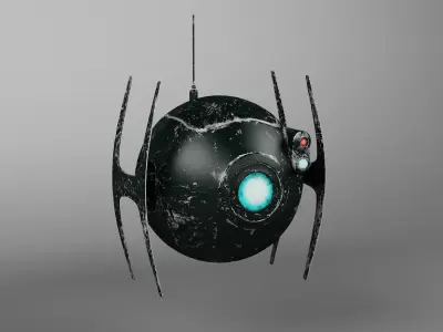 Drone 02 3D model
