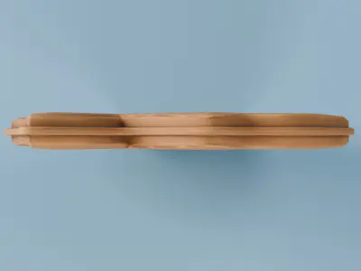 Taiyaki Low-poly 3D model