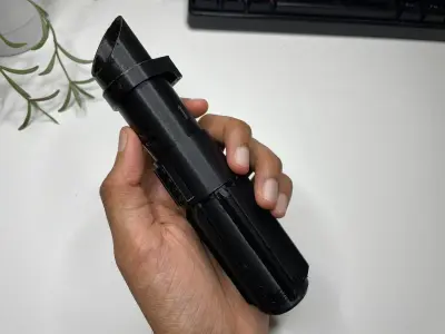 Darth Vader lightsaber three fourth scale STL 3D print model