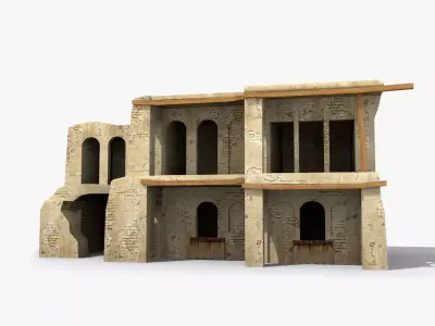 Arab x19 Low-poly 3D model purchase