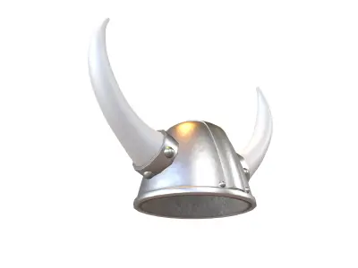 Viking Hat V1 007 Low-poly 3D model