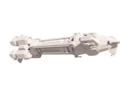 Spaceship-spacecraft-Ultra8 3D model
