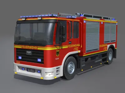  German Firetruck 