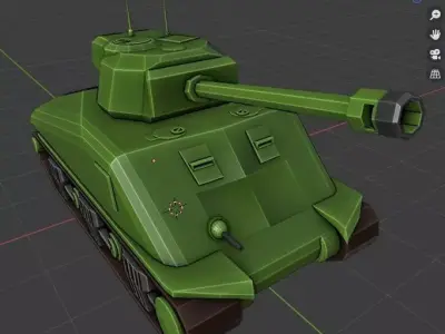 My Sherman Tank 3D model