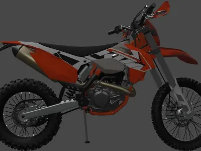 2023 KTM XC-350F 3D model