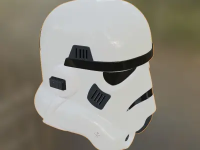 Assault helmet 3D model