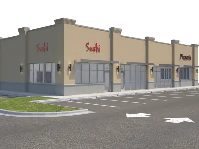 Retail-181 Retail Store 3D model