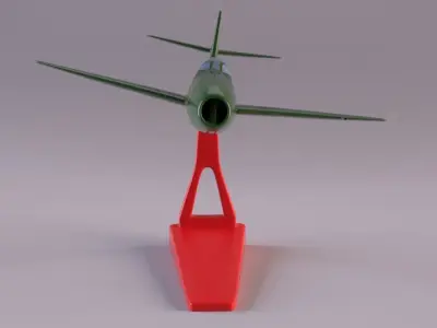 Yakovlev Yak 23 Flora plastic toy version 3D model