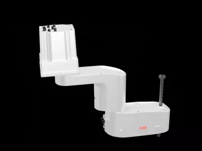 ABB IRB 910INV SCARA Industrial Robotic Arm 3D Model High Detail 3D model