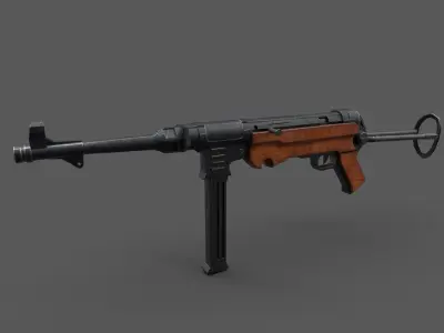 MP 40 3D model purchase