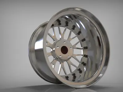 Car rim  19 inch  3D model