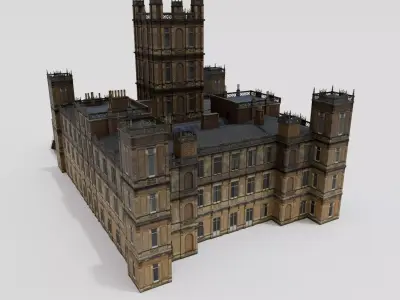 Highclere Castle 3D model