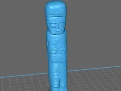 Tiwanaku Bolivia Archaeological set 3D Model Pack