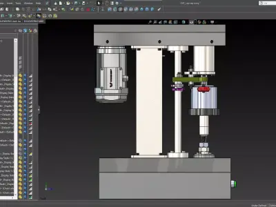 Can Sealing Machine SOLIDWORKS 2018 3D model
