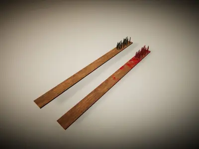 UKit Survival Weapons Low-poly 3D model