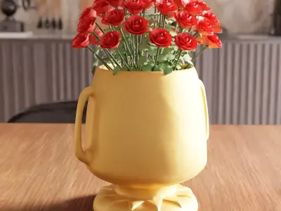 Ancient Style Vase STL File - 103 3D print model
