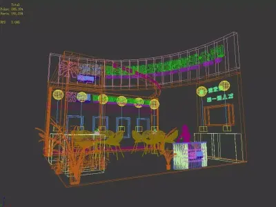 Exhibition - Area - 6X6-3DMAX2009-26 3D model