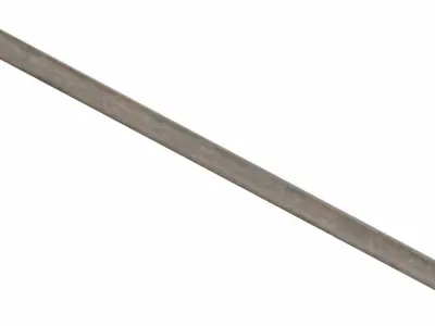 Halberd 02 Low-poly 3D model