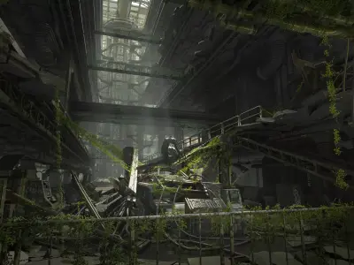 Abandoned Factory 3D model