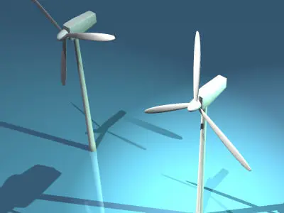 Wind turbine2 3D model