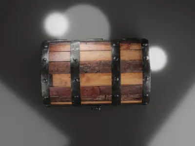 Treasure Chest 3D model