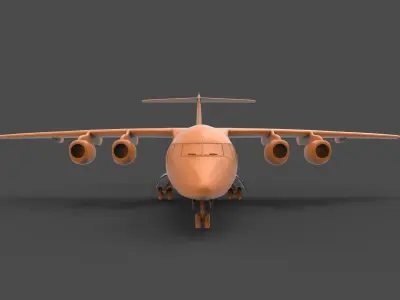 BAE 146 3D print model