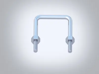 Ubolt Low-poly 3D model