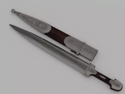 Dagger 1 sword 3D model