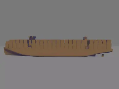 RC model Container ship MSC irina 3D print model