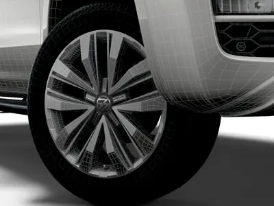 Volkswagen Amarok 2020 wheel 3D model
