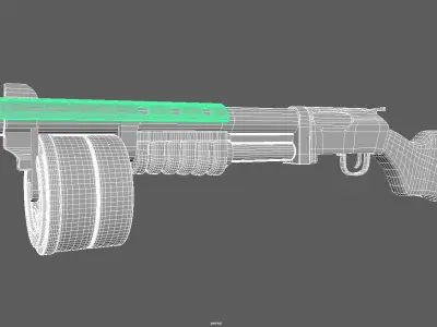 Panic Attack  Low-poly 3D model