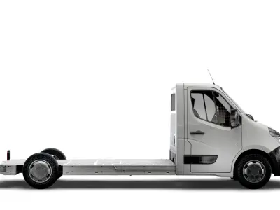 Vauxhall Movano FWD LL35 L3H1 Platform Cab 2014 3D model